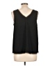 Chelsea28 100% Polyester Black Sleeveless Top Size L - photo 2