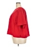 Maggie Barnes 100% Polyester Red Short Sleeve Top Size 3X - photo 5