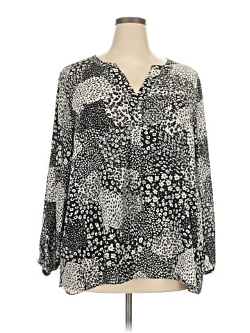 T Tahari Long Sleeve Blouse (view 1)