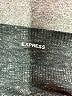 Express Polka Dots Gray Pullover Sweater Size P (estimated, petite) - photo 7