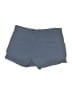 KOPPEN 100% Nylon Chevron-herringbone Blue Shorts Size 6 - photo 2