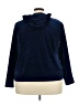 Danskin Now 100% Polyester Blue Zip Up Hoodie Size 3X - photo 2