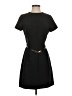 H&M 100% Polyester Solid Black Casual Dress Size S - photo 1