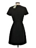 H&M 100% Polyester Solid Black Casual Dress Size S - photo 2