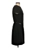 H&M 100% Polyester Solid Black Casual Dress Size S - photo 4