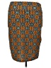 Lularoe Print Orange Casual Skirt Size XL - photo 2