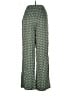 Zara Print Green Casual Pants Size L - photo 2