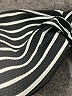 Unbranded Stripes Black Swimsuit Top Size XS (estimated) - photo 3