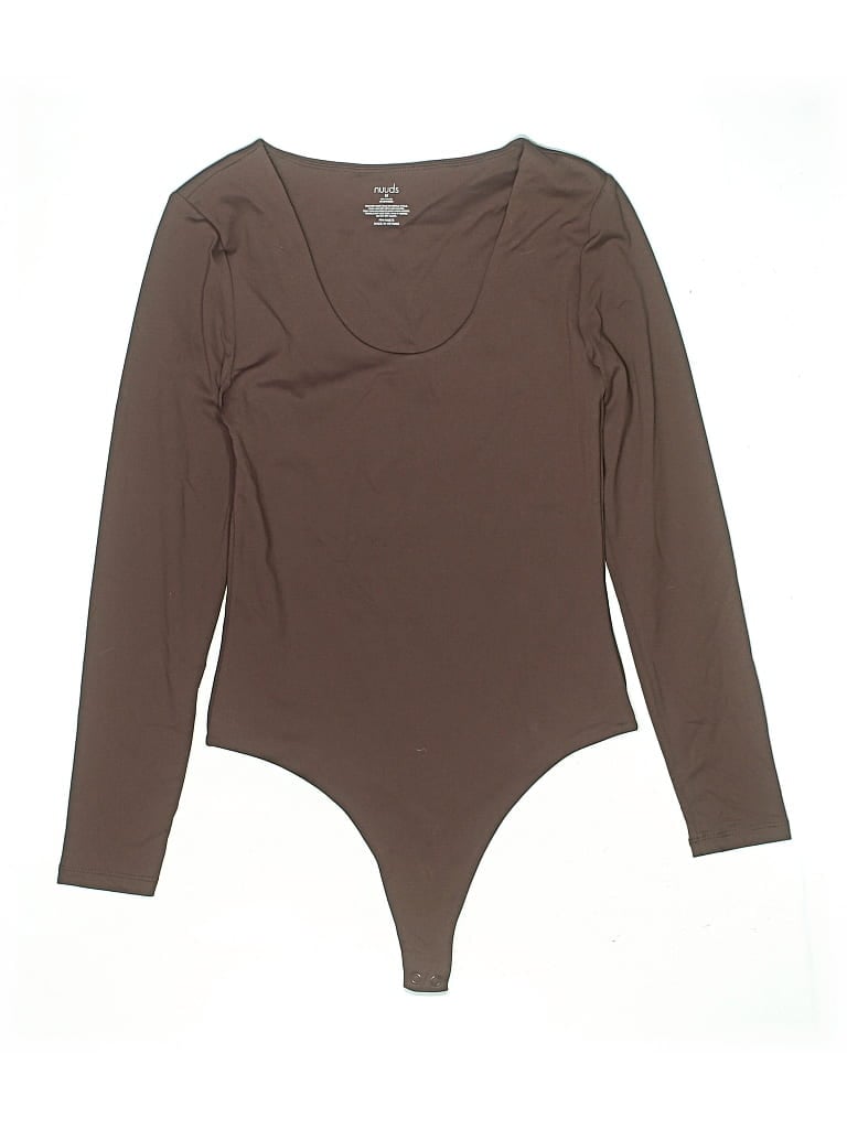 Pre-owned Nuuds Bodysuit In Brown