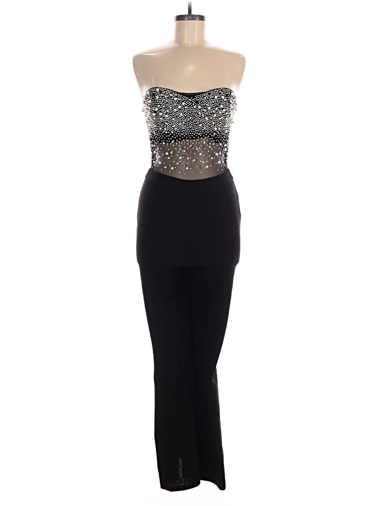 Pre-owned Fashion Nova Jumpsuit In Black
