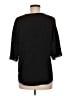 Vince. Black 3/4 Sleeve Silk Top Size M - photo 2