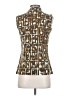80 Park Brown Sleeveless Blouse Size S - photo 2