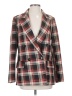 H&M Plaid Red Blazer Size 4 - photo 1