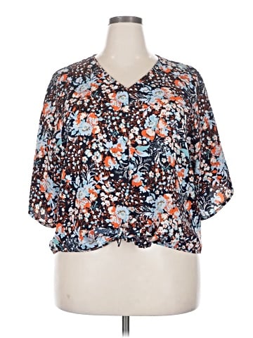 VIISHOW Short Sleeve Blouse (view 1)