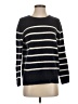 Banana Republic Stripes Black Wool Pullover Sweater Size S (petite) - photo 1
