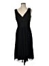 Cato Solid Black Cocktail Dress Size 6 - photo 1