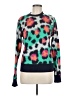 Kenzo 100% Cotton Animal Print Teal Green Pullover Sweater Size M - photo 1