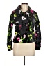 Carlisle 100% Cotton Floral Black Jacket Size 6 - photo 1