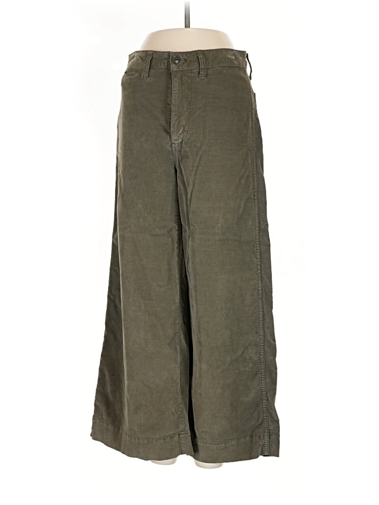Pre-owned Madewell Cargo Pants In Green