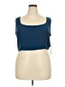 Leith 100% Polyester Blue Sleeveless Top Size 2X - photo 1