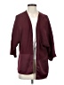 Forever 21 Contemporary Burgundy Coat Size XS - photo 1