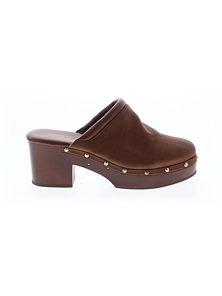 Pre-owned Cushion Aire Mule/clog In Brown