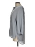 West Kei 100% Polyester Gray 3/4 Sleeve Blouse Size L - photo 5