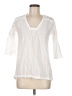 FatFace 100% Cotton White 3/4 Sleeve Blouse Size 6 - photo 1