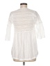FatFace 100% Cotton White 3/4 Sleeve Blouse Size 6 - photo 2