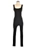 Shein Solid Black Jumpsuit Size 6 - photo 1