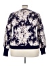 Lularoe Floral Blue Sweatshirt Size 3X - photo 2