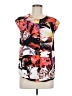 Kenzo Graphic Black Red Short Sleeve Blouse Size EU (FR) 38 / US 6 - photo 1
