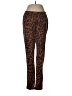 Mystree Animal Print Brown Casual Pants Size M - photo 1