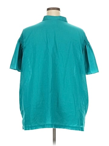 Liz & Me Short Sleeve Blouse (view 2)