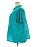 Liz & Me Teal Short Sleeve Blouse Size 3X - photo 5