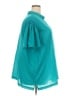Liz & Me Teal Short Sleeve Blouse Size 3X - photo 4