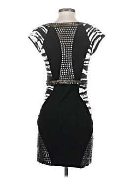 bebe black and white dress Bebe Women's Applique Pencil Dress main image 1