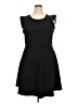Elle Solid Black Cocktail Dress Size XXL - photo 1