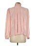 Michelle Stuart 100% Polyester Pink Orange Long Sleeve Blouse Size 8 - photo 2
