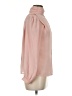 Michelle Stuart 100% Polyester Pink Orange Long Sleeve Blouse Size 8 - photo 4