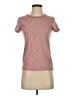 Madewell Tweed Burgundy Active T-Shirt Size XXS - photo 1