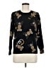 Unbranded Print Black Pullover Sweater Size S (estimated) - photo 1