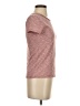 Madewell Tweed Burgundy Active T-Shirt Size XXS - photo 4