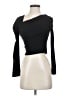 DAZY Black Long Sleeve Top Size S - photo 1