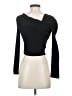 DAZY Black Long Sleeve Top Size S - photo 2