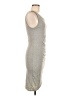 Leith Solid Gray Casual Dress Size M - photo 4