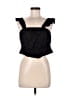 Shein Curve 100% Polyester Black Sleeveless Blouse Size 12 Plus (0) - photo 1