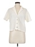 Madewell Ivory Short Sleeve Blouse Size XXS - photo 1