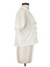 Madewell Ivory Short Sleeve Blouse Size XXS - photo 4
