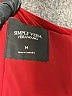 Simply Vera Vera Wang 100% Polyester Solid Burgundy Jacket Size M - photo 6